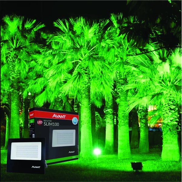 refletor slim100 verde1