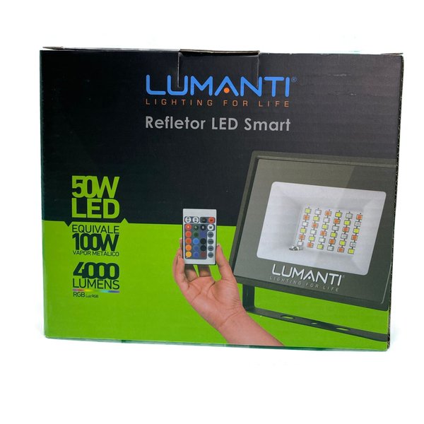 refletor rgb 50w lumanti f